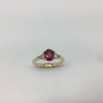 bague diamant, rubis et OR 750 milliemes - Bijouterie Ferre au Bouscat